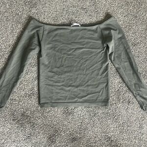 Zara off the shoulder long sleeve